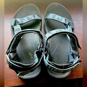 Teva Black and Blue Sandals